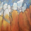 2016, Je nemiluje, Je neoptuje Mohamedovu lsku bo, akryl na pltn 100x90cm (#)