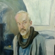 Portr�t mal��e, akryl 60x80cm