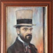 2008, E.Degas: Len Bonnat - kopie, olej na pltn 35x42cm