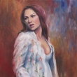 2012, Julia (Anna Netrebko), olej na pltn 50x60cm