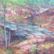 2012, Po stopch Ant.Slavka, akryl na pltn, 50x40cm ($)