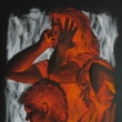 2011, S�korky, pra�n� k��dy na pap��e 30x50cm