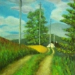 2010, Vysoina, olej na pltn 40x60cm (pemalovno)